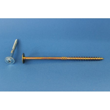 Vis à Bois VBA Spéciale Charpente TC Large Torx Grande Longueur  8 X 180