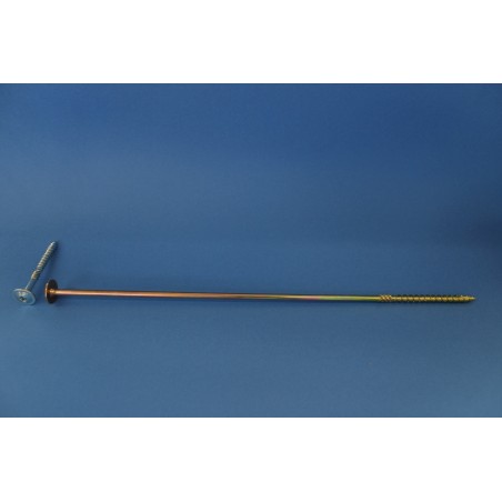 Vis à Bois VBA Spéciale Charpente TC Large Torx Grande Longueur  8 X 400
