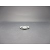 Maillon rapide acier zingué 4mm
