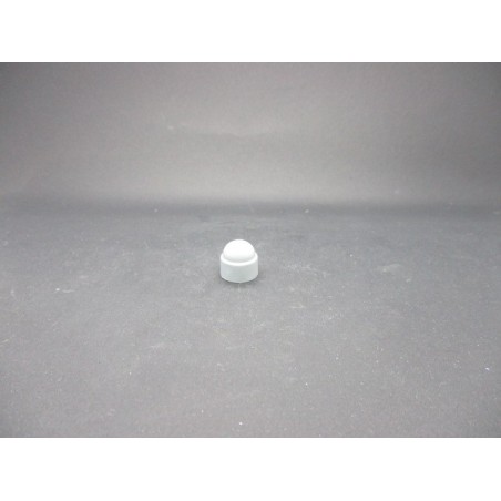 Cache-écrous Nylon Coloris Gris clair 6 mm