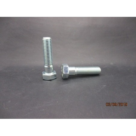 Vis Tête Hexagonale 8.8 Acier Zingué Din 931 12x45