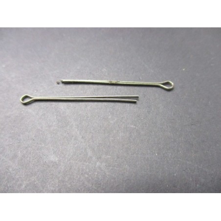 Goupille fendue acier zingué 1x35