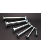 Boulons TRCC Din 603 Acier Zingué