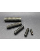 Vis STHC Bout Cuvette Din 916 ISO 4029 Acier Brut