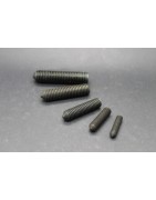 Vis STHC Bout Pointeau Din 914 ISO 4027 Acier Brut